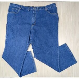 Lee Jeans Men's Blue Denim 50x32 50x31 Regular Fit Classic vintage made Mexico